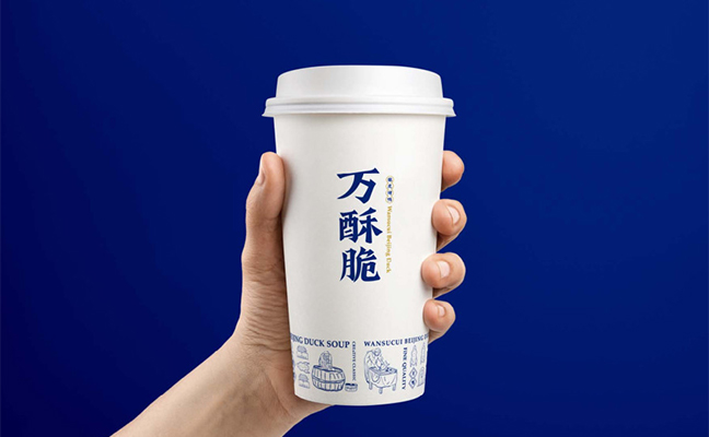 萬(wàn)酥脆烤鴨vi設(shè)計(jì)餐杯