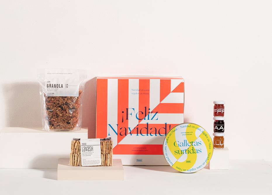 圣誕節(jié)Masa面包店包裝設(shè)計