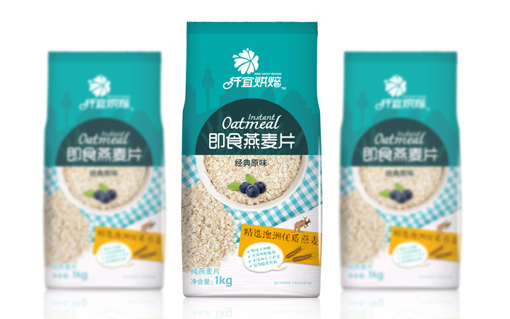 燕麥包裝設計 燕麥包裝設計
