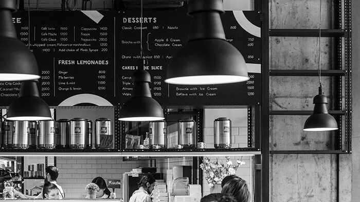 黑白餐飲品牌設(shè)計(jì)