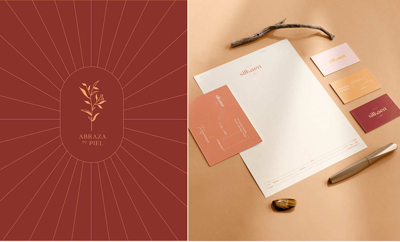 Silkaen開發(fā)了獨特的品牌標(biāo)識