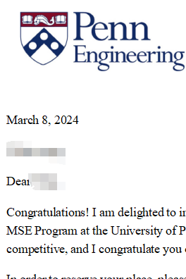 賓大 | 系統工程碩士！GPA85，智友幫忙申請的哥大交換成為我名校之路的中轉站！