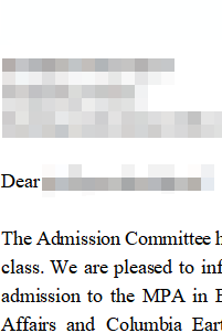 哥大 | 211學子，GPA 3.68，如何贏得哥倫比亞大學公共管理offer？